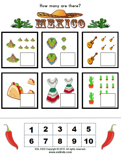 mexico-worksheets