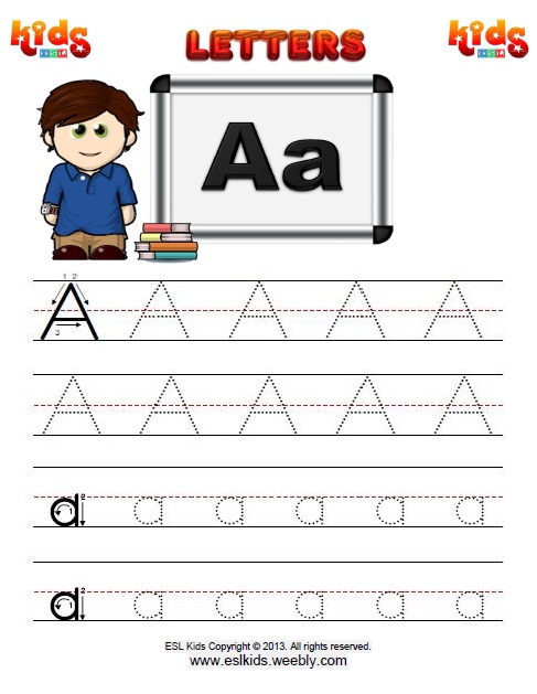 Letters - Activities, Games, and Worksheets for kids