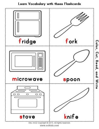 Chef Kitchen - Activities, Games, and Worksheets for kids