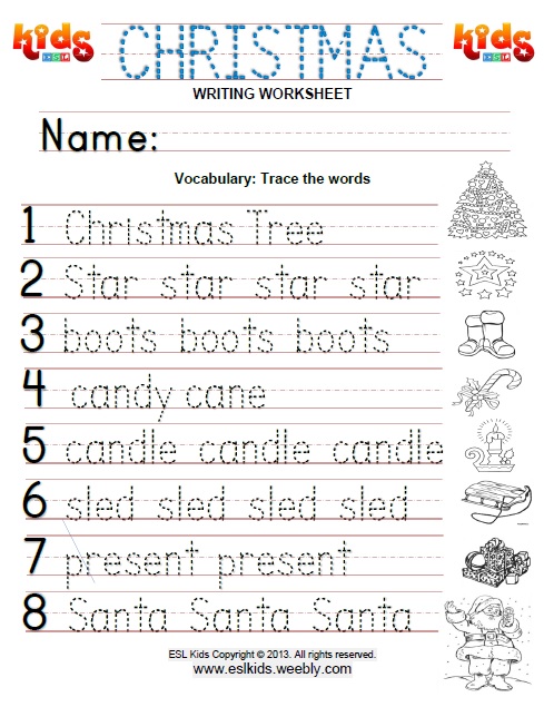 Christmas Activities Games And Worksheets For Kids