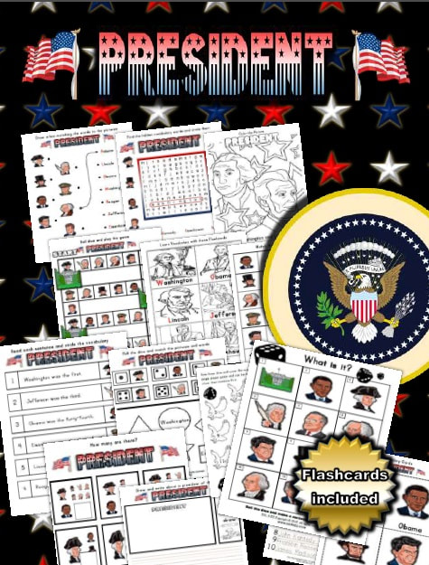 Presidents Day - Activities, Games, and Worksheets for kids