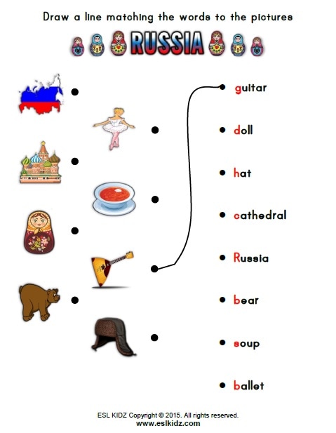 russia-worksheets